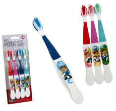 Cepillo dental infantil 4 unidades
